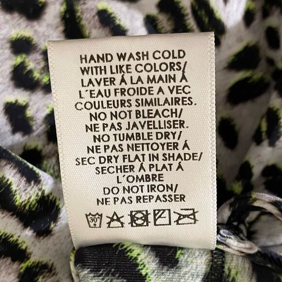 Peixoto Isla One Piece Leopard Criss Cross Back Swimsuit NWT Size Extra Large - Picture 6 of 7